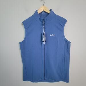 NWT Holderness & Bourne Airation Mens M The Ventura Vest Logo Blue